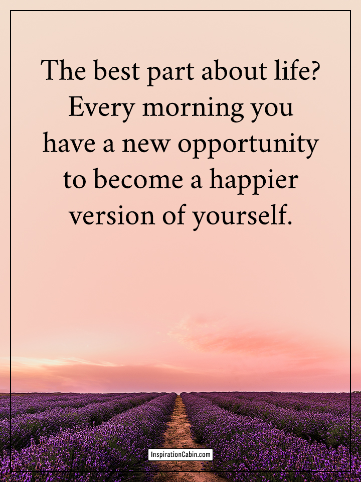 new opportunity to become a happier